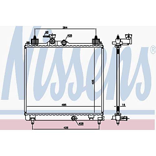 Nissens 606550 Kühlmittel des Motor von Nissens