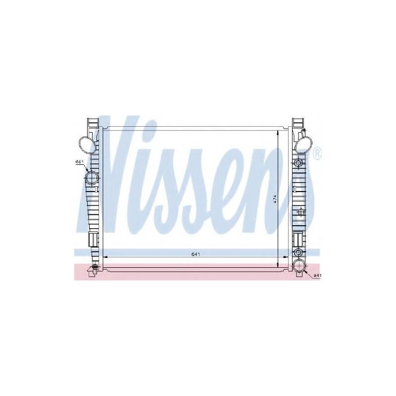 Nissens 62772 Kühler, Motorkühlung von Nissens