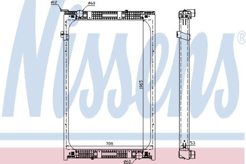 Nissens 67171 Kühler, Motorkühlung von Nissens