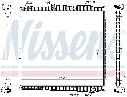 Nissens 67290 Heizkörper Kühlung des Motors von Nissens