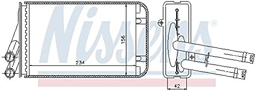 Nissens 70229 Heizungskühler von Nissens