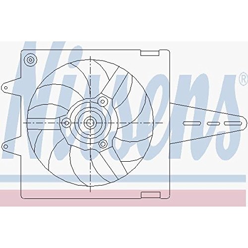 Nissens 85427 Lüfter Wasserkühler von Nissens
