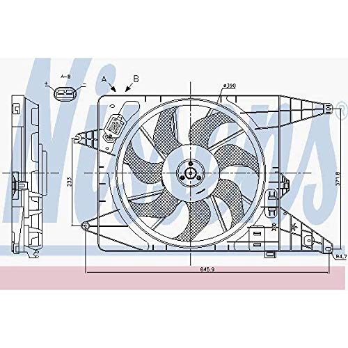 Nissens 85890 Kühlmittel des Motor von Nissens