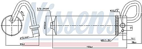 Nissens 95496 Filter deshidratante für Klimaanlage von Nissens