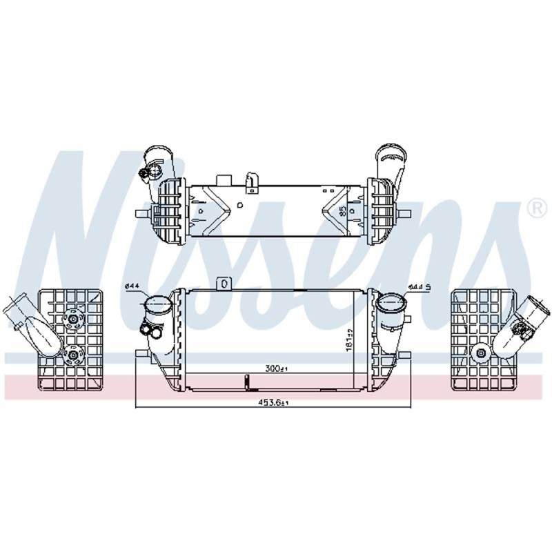 Nissens 96144 Fächer-Motor von Nissens