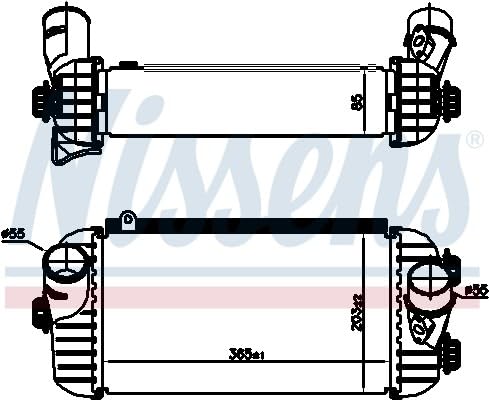 Nissens 96187 Fächer-Motor von Nissens