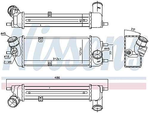 Nissens 96270 Heizkörper-Luft Aufnahme von Nissens