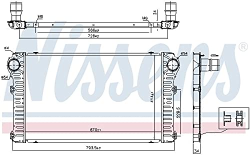 Nissens 96347 Motor Fächer von Nissens