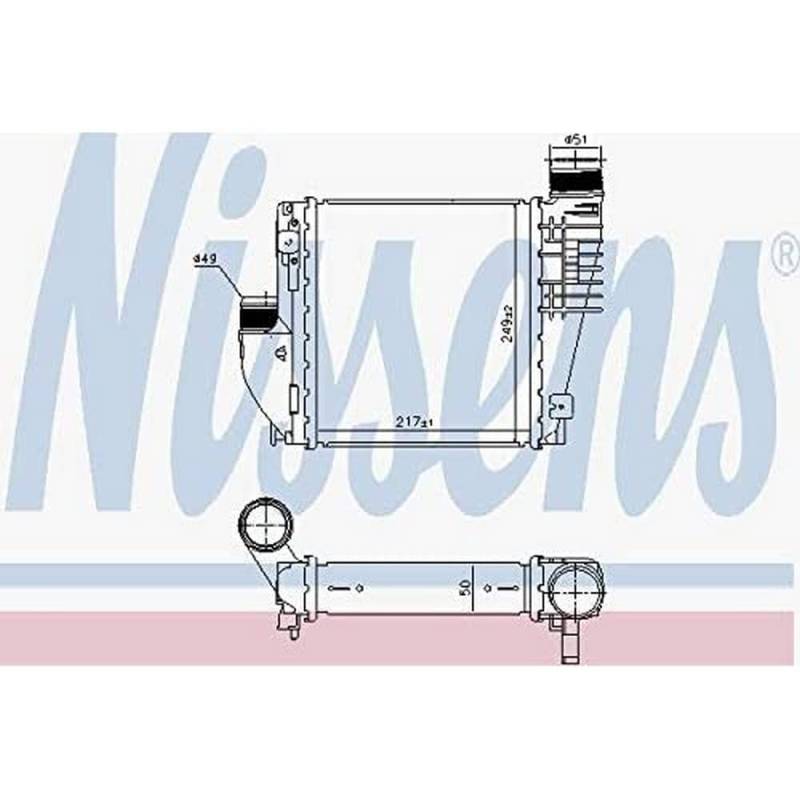 Nissens 96380 Heizkörper-Luft Aufnahme von Nissens