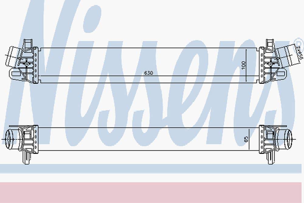 Nissens 96507 Ladeluftkühler von Nissens