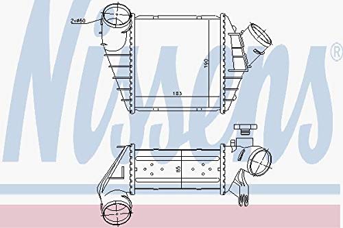 Nissens 96759 Ladeluftkühler von Nissens