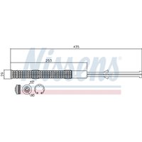 Trockner, Klimaanlage NISSENS 95506 von Nissens