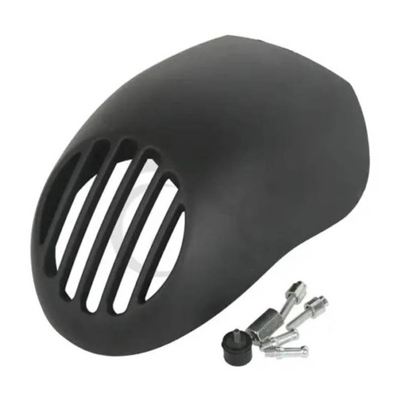 Kopf Licht Schutz Abdeckung Motorrad Vordere Gugel Gabel Montieren Scheinwerfer Verkleidung Grill Für H&Arley Für Sportster Für Dyna Für Glide FX XL 883 1200 von Nisza