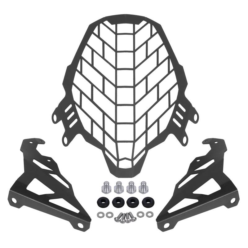 Kopf Licht Schutz Abdeckung Scheinwerfer Schutz Grill Schutz Abdeckung Für S&uzuki Für V-Strom 1000 DL1000 2017-2023 2021 Für VSTROM 1000 650 DL 1000 DL650 von Nisza