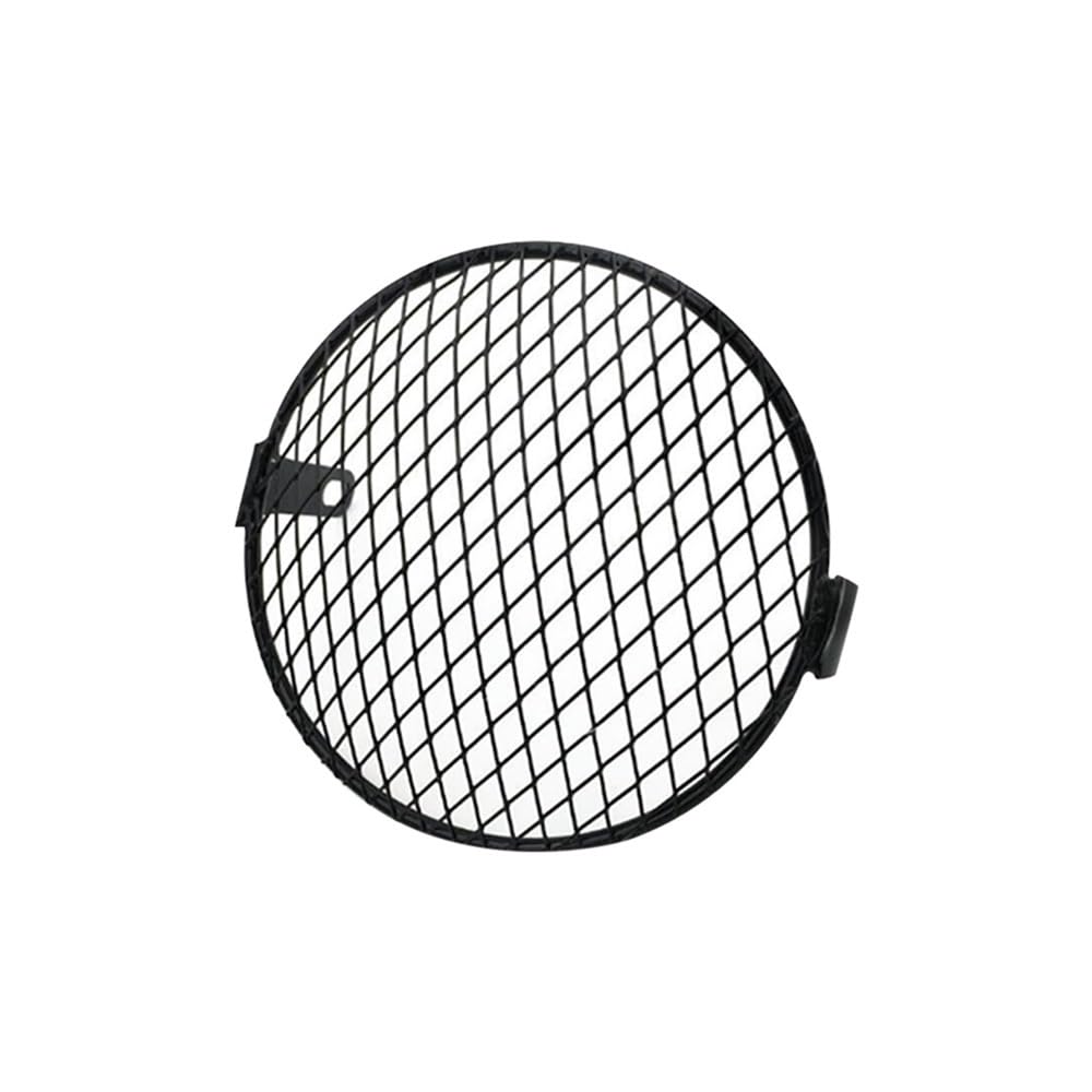 Kopf Licht Schutz Abdeckung Universal Motorrad Scheinwerfer Mesh Grill Schutz Lampe Grill Abdeckung Scheinwerfer Licht Abdeckung Für Cafe Für Chopper von Nisza