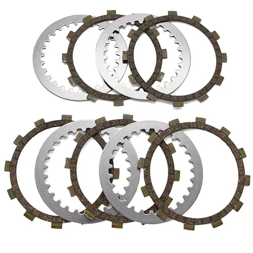 Kupplungsscheibe Motorrad Motorrad Kupplung Reibung Platten Für Y&amaha SRX250 SR250 Für Special XT250T XT250LC XT250L XT250 1EU 3J2-16324-00 5Y1-16331-01 von Nisza