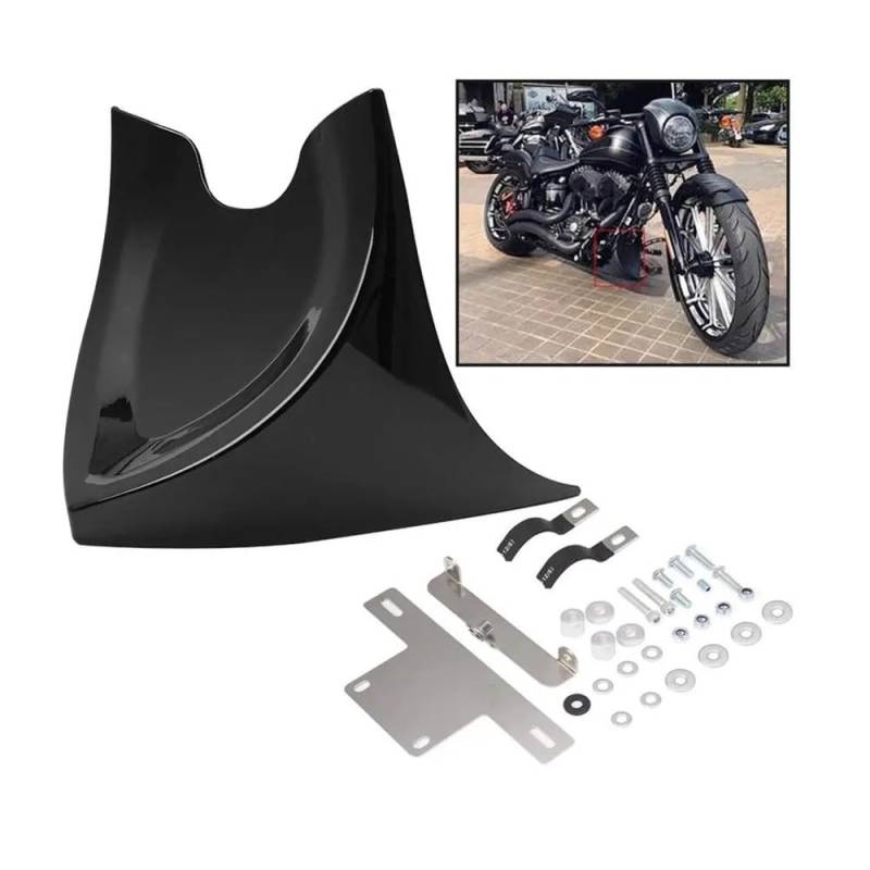 Links rechts Seitenverkleidung Motorrad Unteren Kinn Verkleidung Front Spoiler Für H&Arley Für Sportster XL Für Fatboy Für Softai V-Rod Für Touring Für Glide von Nisza