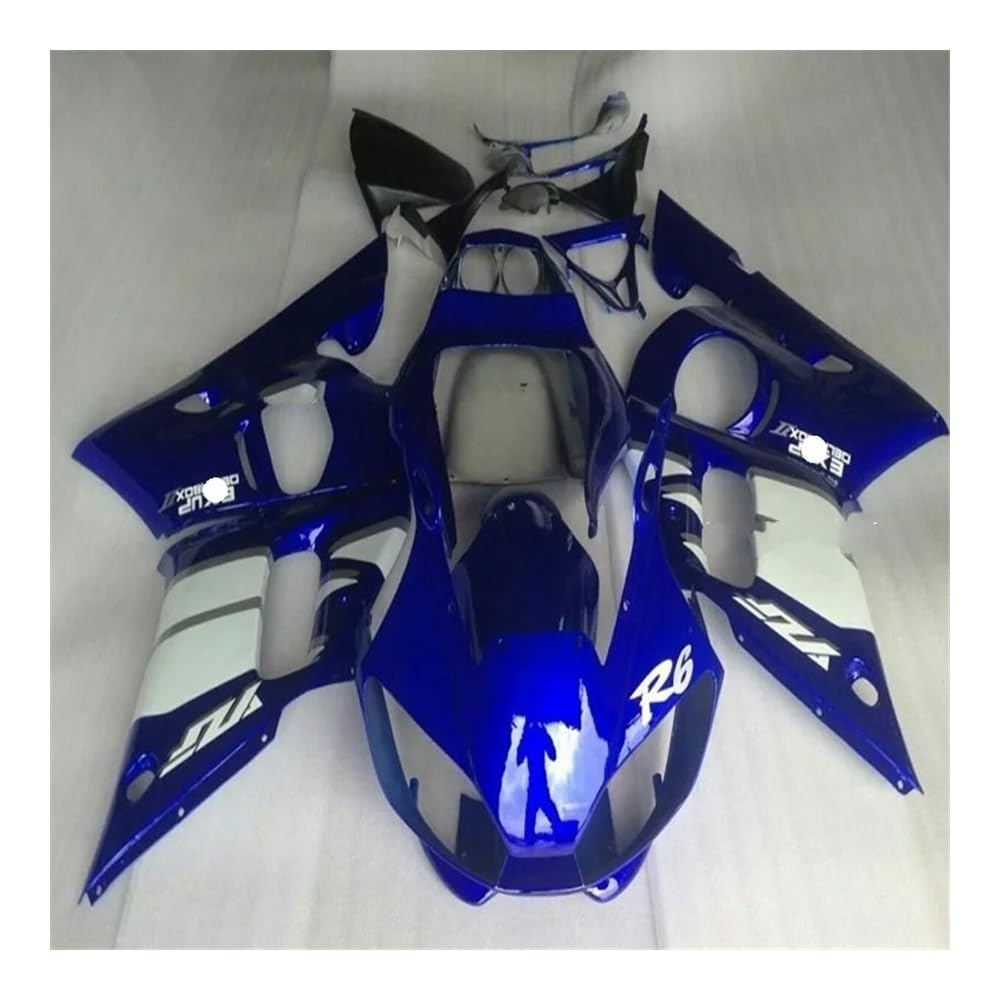 Links rechts Seitenverkleidung Motorrad Verkleidung Karosserie Kit Für Y&amaha YZF R6 1998-2002 2001 2000 1999 YZF R6 Seite Panel Abdeckung Verkleidung Cowling von Nisza