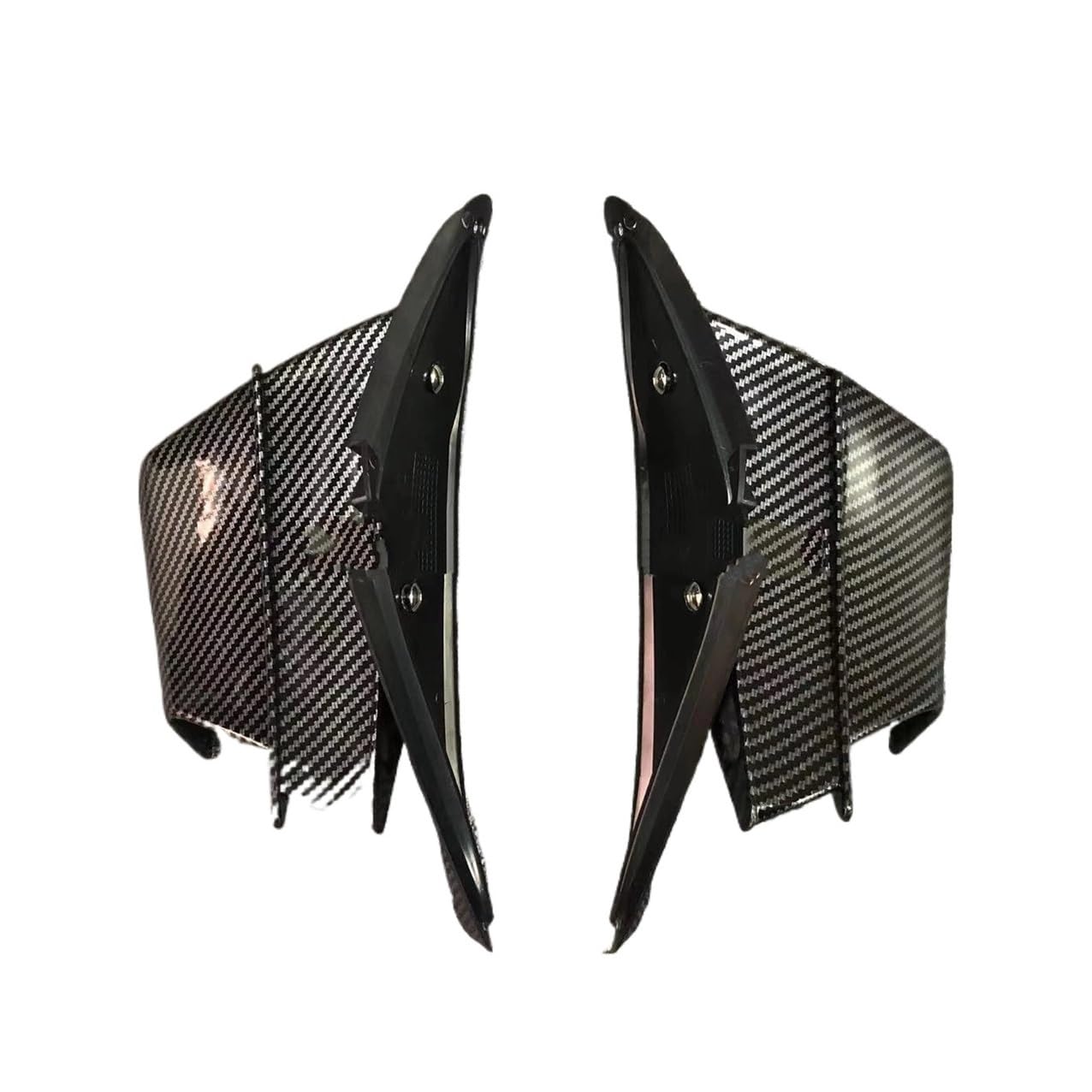 Links rechts Seitenverkleidung Motorrad Winglet Aerodynamische Seite Wind Fin Spoiler Front Verkleidung Schutz Flügel Abdeckung Für CBR650R 2019-2023 von Nisza