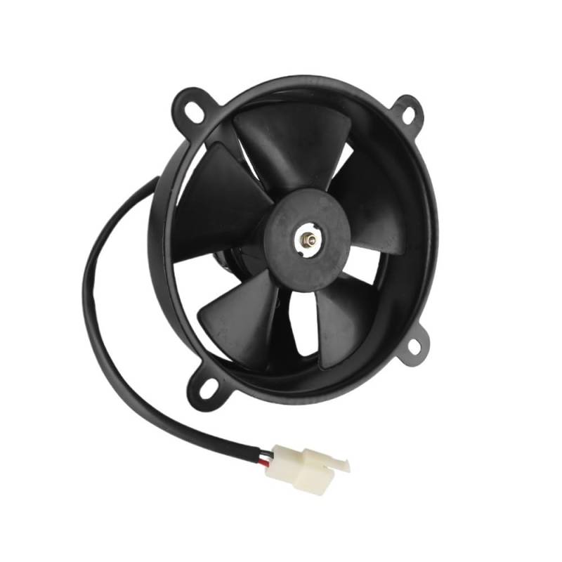 Motorrad Kühler lüfter Motorrad-Kühlventilator, 12 V, für 150 cc-250 cc, Motorkühler, Motorradzubehör für ATV, Quad, Go Kart, Buggy, Motocross, Ölkühler von Nisza