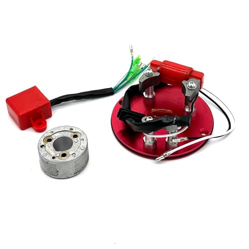 Motorrad Statorspule 1 Set Motorrad Magneto Spule Inner Rotor Stator Kit Für LF YX 50/110/125/150/160CC Roller Go Kart ATV Quad Horizontale Motor von Nisza