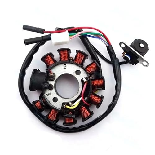 Motorrad Statorspule 11 Pole DC Zündung Stator Magneto Spule Für GY6 125cc 150cc Moped Roller ATV Quad Buggy Go Kart Motorrad Motocross von Nisza