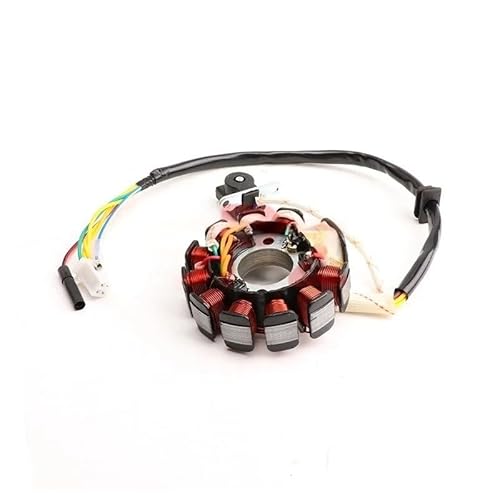 Motorrad Statorspule 11 Spulen Magneto Lichtmaschine Stator Für Chinesen Für GY6 125cc 150cc Scooter Moped ATV Go Kart Quads 152QMI 157QMJ Motor von Nisza