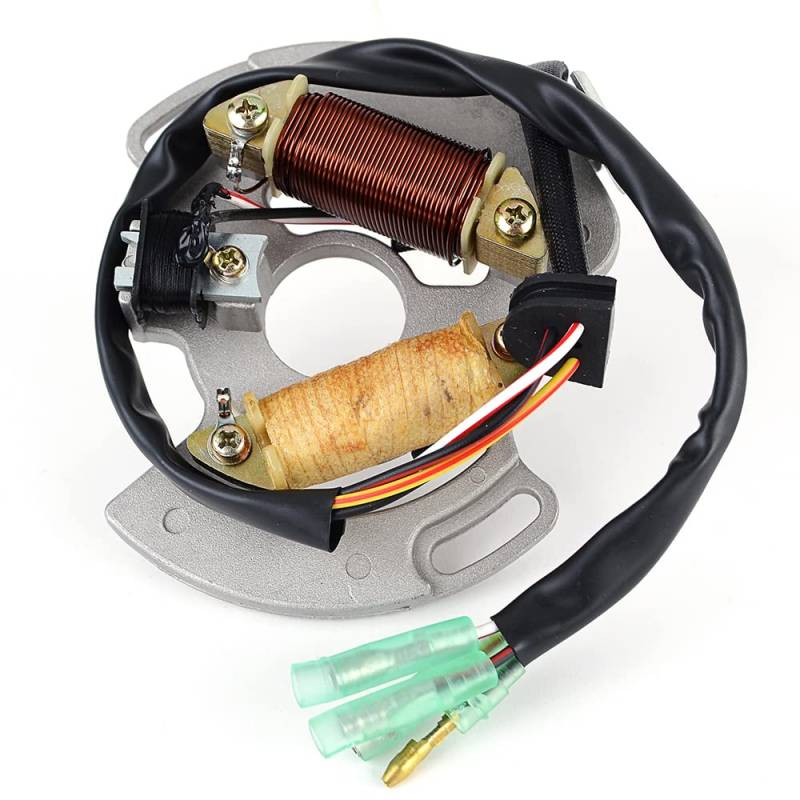 Motorrad Statorspule ATV Magneto Motor Generator Stator Spule Für Y&amaha 200 YFS200 YFS 200 1988-2002 3JM-85560-00 2XJ-85560-M0 Motorrad Stator Spule von Nisza