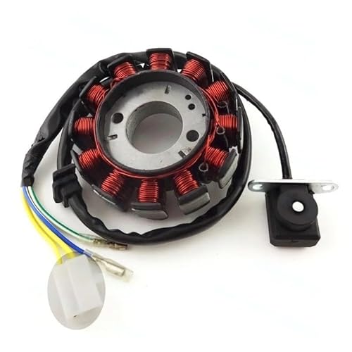 Motorrad Statorspule Magneto Zündung Stator Spule 12 Pole Für GY6 125cc 150cc Moped Roller ATV Quad Go Kart Motorrad Motocross von Nisza