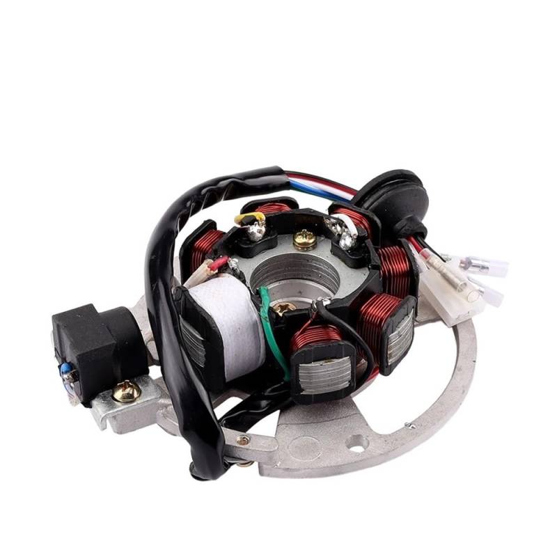 Motorrad Statorspule Motorrad Stator Spule Stator Für 2 Takt Roller Für Y&amaha Jog 50 CG50 GY50 CE50 ATV Für Buggy Quad von Nisza