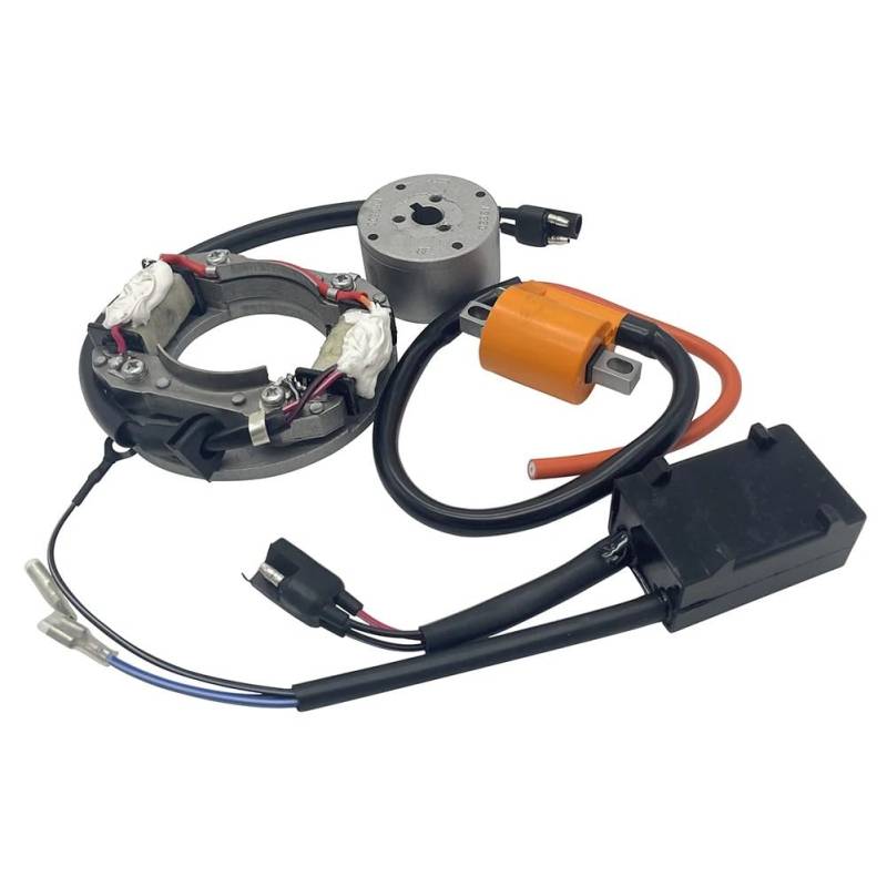 Motorrad Statorspule Motorrad Zündspule Rotor Stator Magneto CDI Box Set Für S&uzuki RM80 1996-2001 RM85 2002-2017 RM85L 2003-2020 Motocross von Nisza