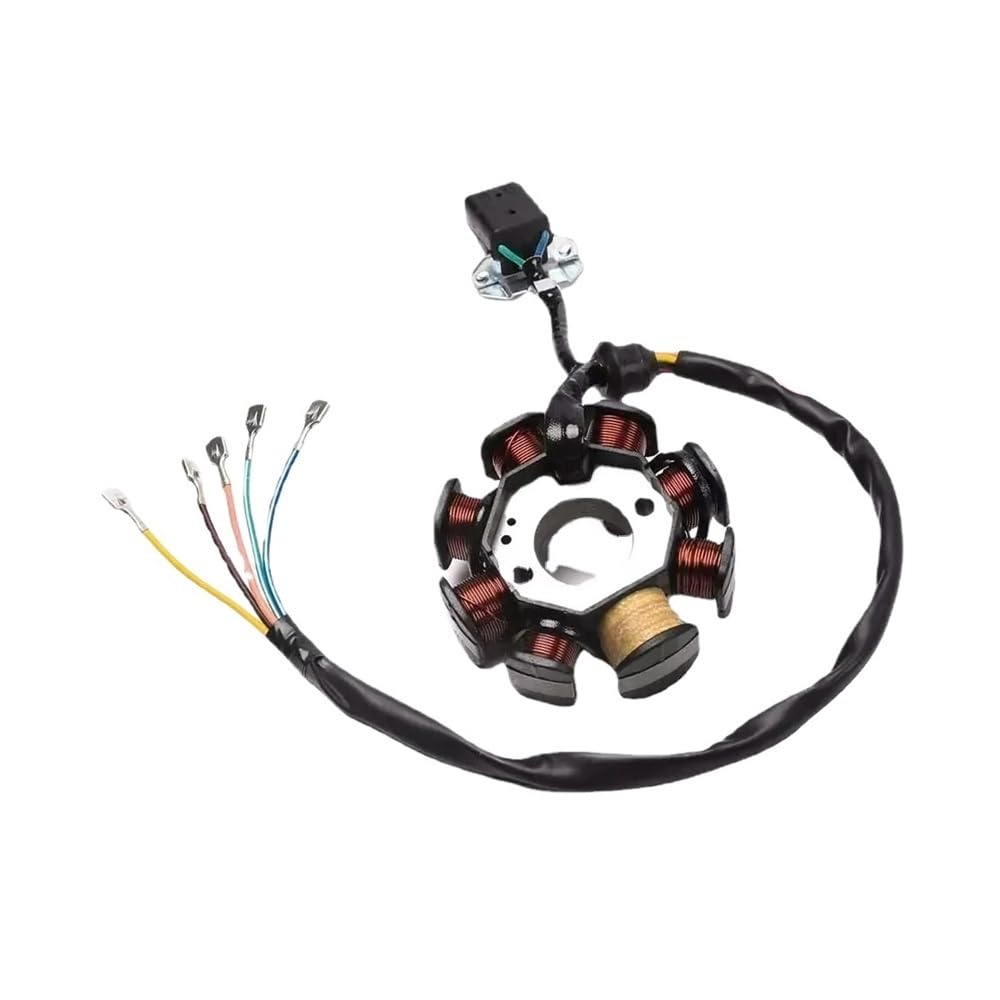 Motorrad Statorspule Universal Stator Zündung Magneto Platte 8 Spule 3 Loch 500mm Für 125cc 150cc 250CC Dirt Bike Quad ATV Go Kart Taotao Sunl Roller von Nisza