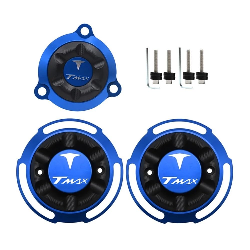 Motorräder Motorabdeckungen Protektoren Motorradzubehör Motorschutzabdeckung Seitenkoffer Schieberschutz Stator Für Y&amaha TMAX560 TECH MAX TMAX 560 530 von Nisza