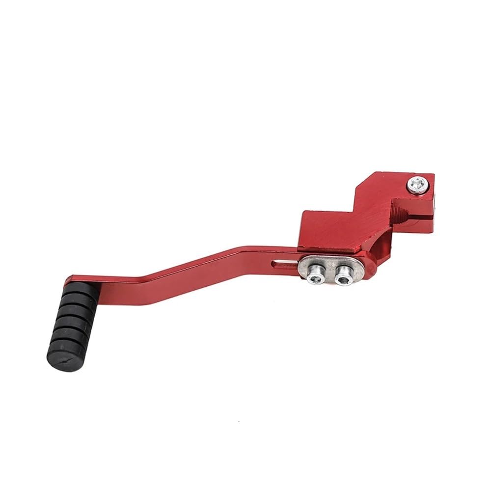 Schalthebel Motorrad Motorrad Aluminium Klapp Schalthebel Fit ATV Dirt Bike Für Für Y&amaha Für K&awasaki Für S&uzuki Für TaoTao Für Lifan(Red) von Nisza