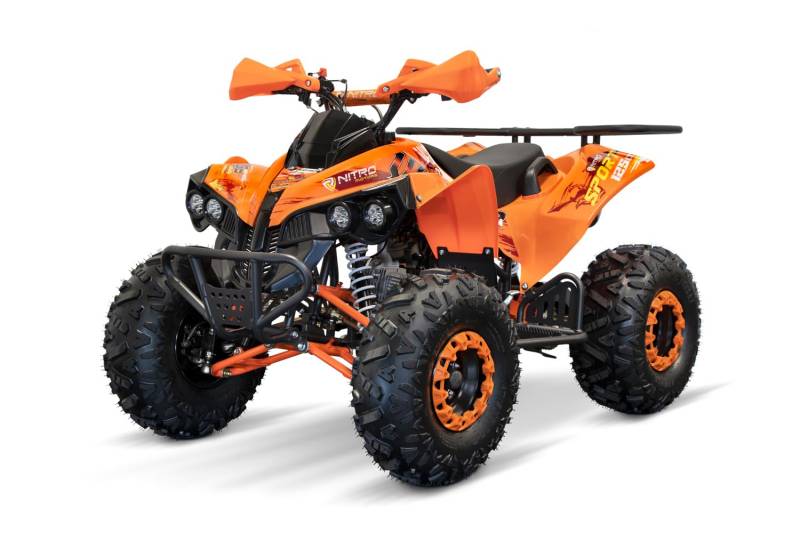 NITRO MOTORS 125cc midi Kinder Quad Warrior GS 3G8 Sport, Farbe:Orange von Nitro Motors