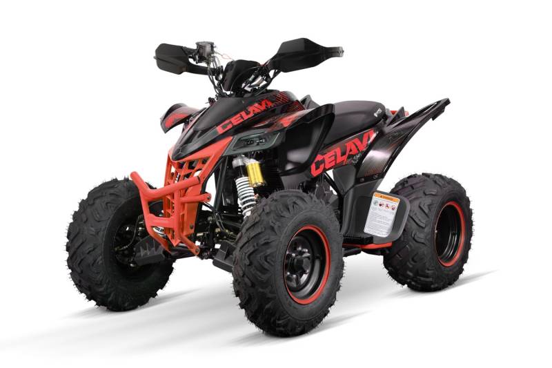 NITRO MOTORS 250cc Maxi Quad Celavi RS10 4-Gang Manuell Platin, Farbe:Rot von Nitro Motors