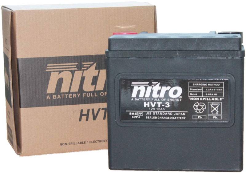 NITRO HVT 03 -N- Batteries, Schwarz (Preis inkl. EUR 7,50 Pfand) von Nitro