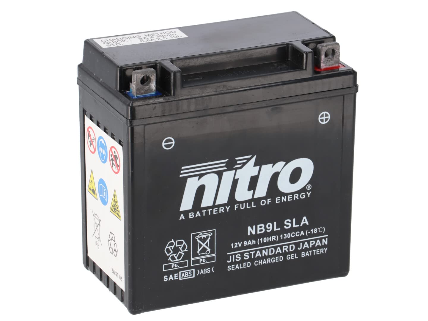 NITRO NB9L SLA GEL AGM geschlossen von Nitro