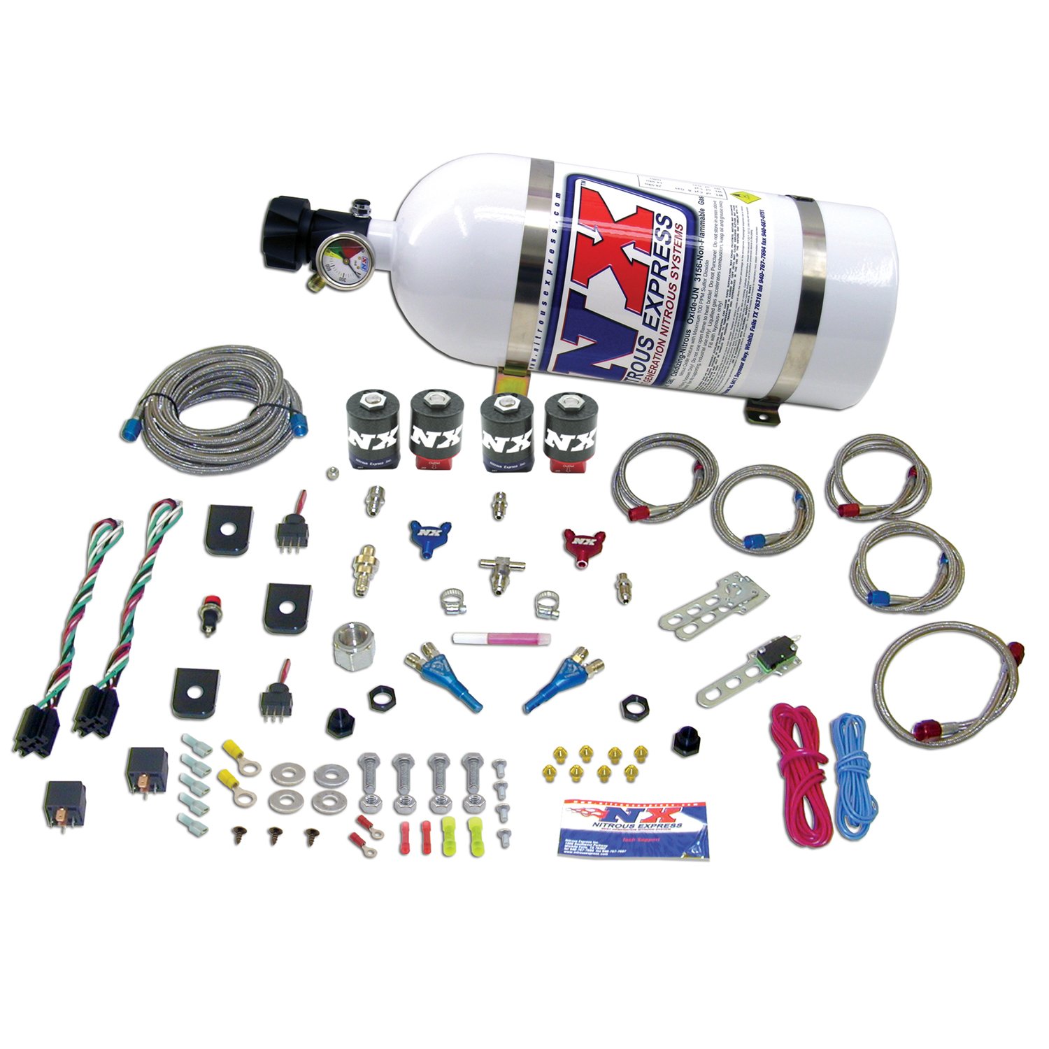 Nitrous Express 75000 NXL Ersatzdüse mit Armaturen für Honda von Nitrous Express