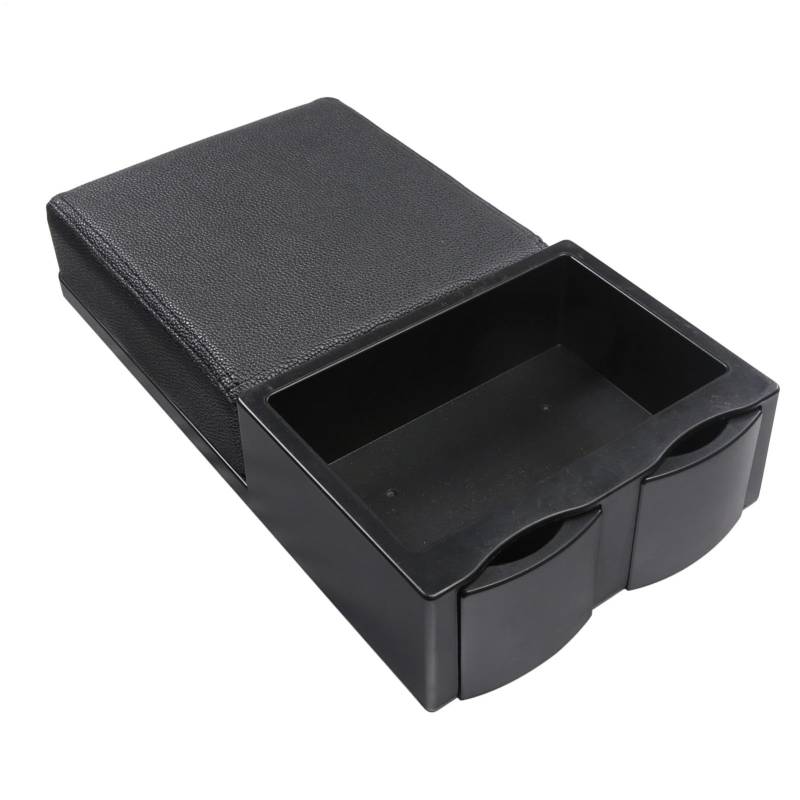 Veranstalter Des Autositzschalens - Organisatorin Der Allgemeinkonsole, Multifunktional Auto Storage Box | Versenkbare Tassenhalter, Wasserdichtes Auto -Innenraumzubehör von Nixiara