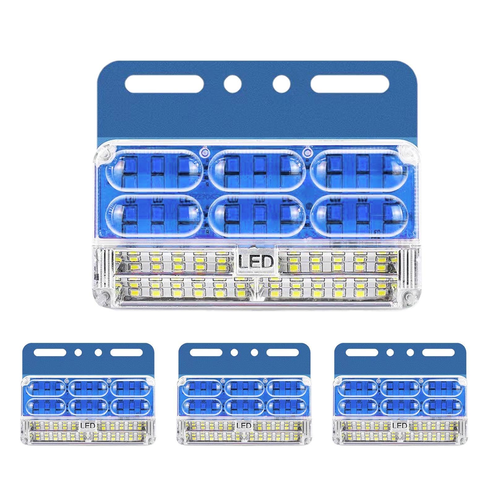 Nixieen LED-Positionslicht, Positionslicht für LKW, wasserdichte Seitenmarkierungsleuchten, LED-Positionsleuchten für Anhänger, reflektierende Seitenmarkierungsleuchten für LKWs von Nixieen