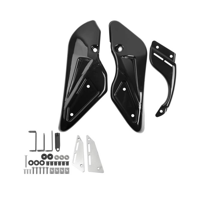 Chassis Guards Motor Spoiler Untere Panel Verkleidung Gugel Abdeckung Rahmen Schutz Für K&awasaki Für Z900RS Für ABS SE Für Cafe Motorradteile(Black) von Niyade