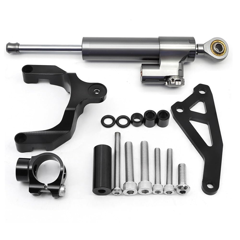 FÜR S&uzuki FÜR GSR750 FÜR GSR600 FÜR GSR 750 600 Motorrad Lenkung Dämpfer Schock Abosber Montage Halterung Kit Stabilisator Lenkungsd(Damper n Bracket B) von Niyade