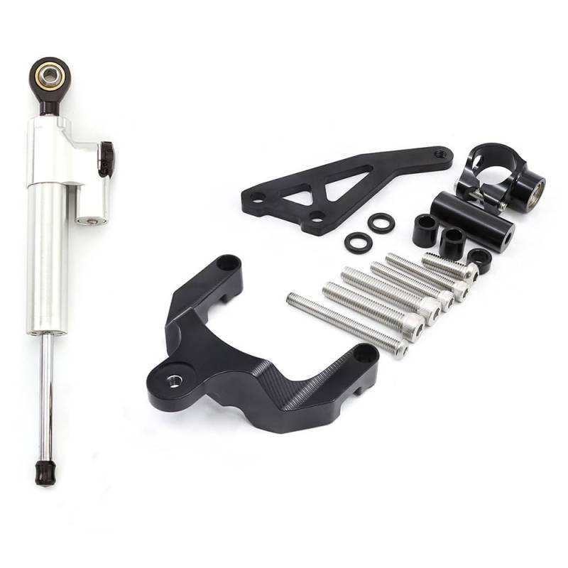 FÜR S&uzuki FÜR GSR750 FÜR GSR600 FÜR GSR 750 600 Motorrad Lenkung Dämpfer Schock Abosber Montage Halterung Kit Stabilisator Lenkungsd(Damper n Bracket C) von Niyade