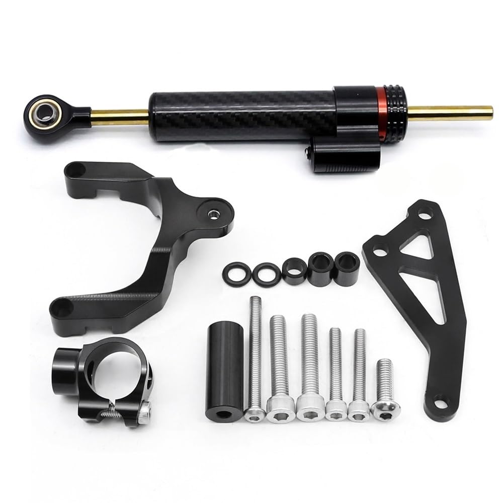 FÜR S&uzuki FÜR GSR750 FÜR GSR600 FÜR GSR 750 600 Motorrad Lenkung Dämpfer Schock Abosber Montage Halterung Kit Stabilisator Lenkungsd(Damper n Bracket F) von Niyade