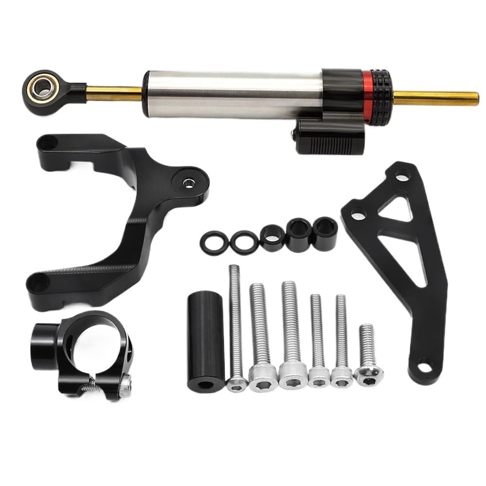 FÜR S&uzuki FÜR GSR750 FÜR GSR600 FÜR GSR 750 600 Motorrad Lenkung Dämpfer Schock Abosber Montage Halterung Kit Stabilisator Lenkungsd(Damper n Bracket G) von Niyade