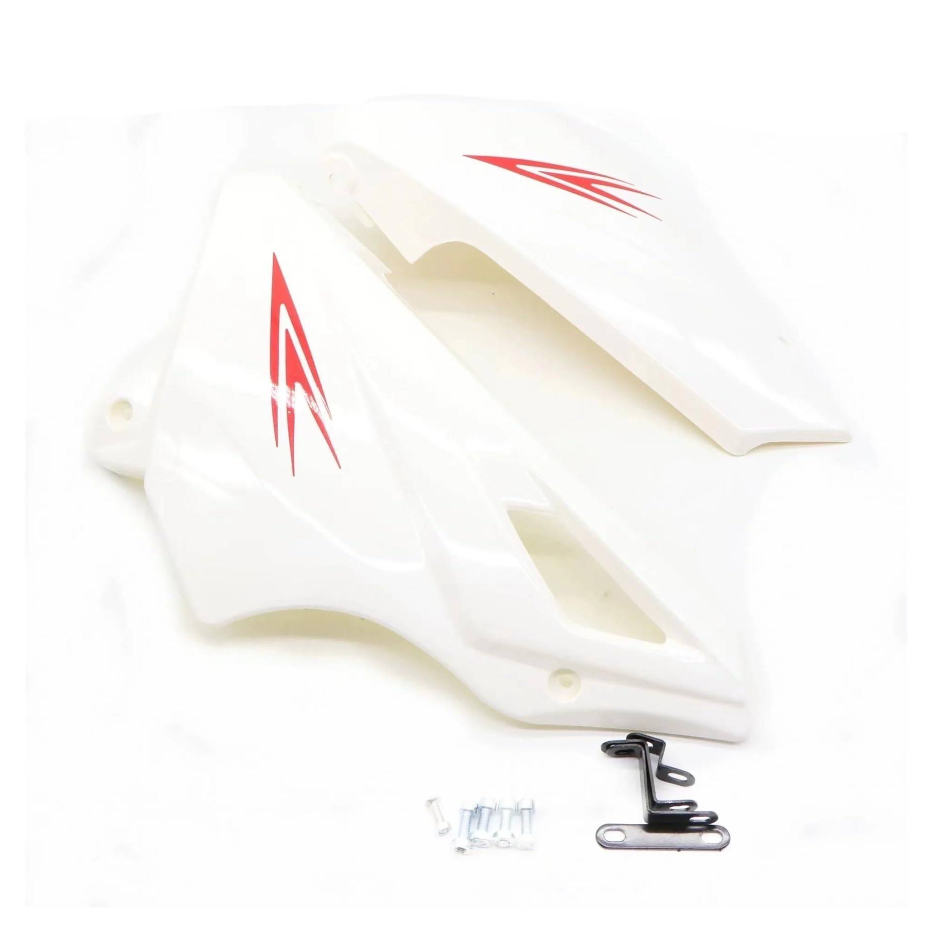 Für Grom Für MSX 125 SF Für MSX125SF Für MSX125 Chassis Guards Motorrad Motor Schutz Abdeckung Unter Gugel Untere Shroud Verkleidung Motorradteile(White) von Niyade