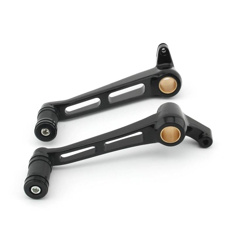 Für Harle&y Für V-Rod Für Muscle 2002-2017 Für Nacht Für Rod Für VRSC Für Spezielle 2007-2017 Motorrad Schalthebel Shifter Hebel Bremse(Black A) von Niyade