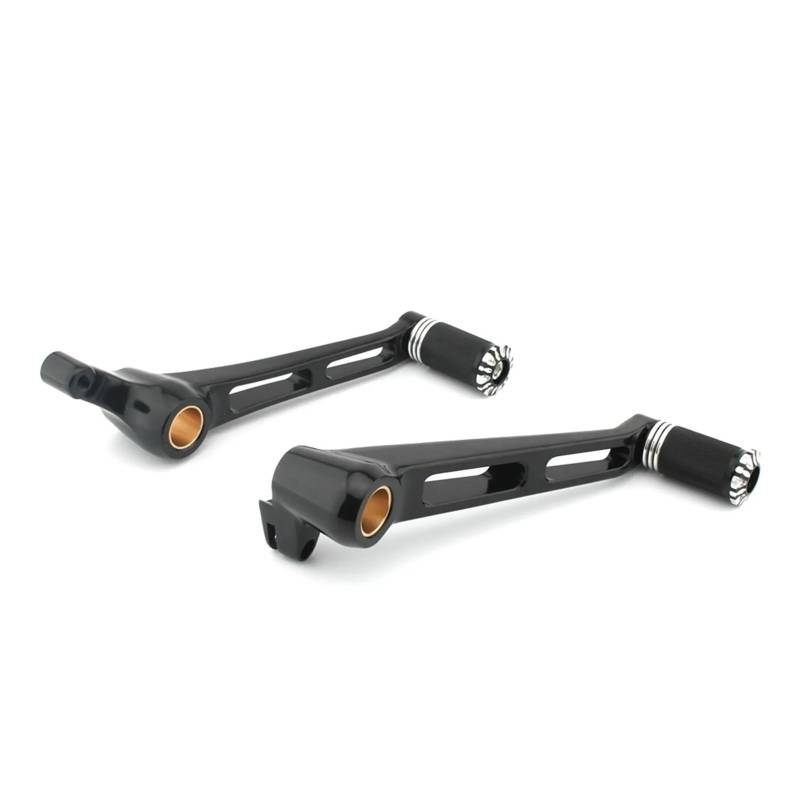 Für Harle&y Für V-Rod Für Muscle 2002-2017 Für Nacht Für Rod Für VRSC Für Spezielle 2007-2017 Motorrad Schalthebel Shifter Hebel Bremse(Black c) von Niyade