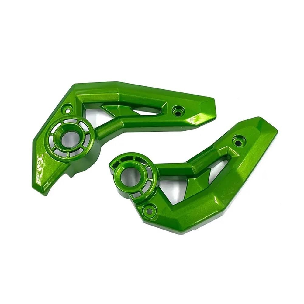 Für K&awasaki Für Z650 Für Ninja650 Für Ninja 650 2017-2023 Motorrad Rahmen Panel Verkleidung Seitenabdeckung Gugel Motorradteile(Green-1 Set) von Niyade